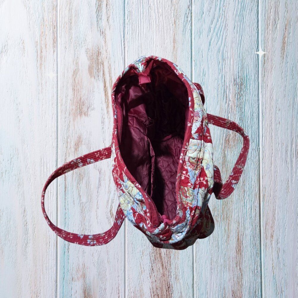 Donna Sharp Quilted Patchwork Boho Tote Handbag 1… - image 5